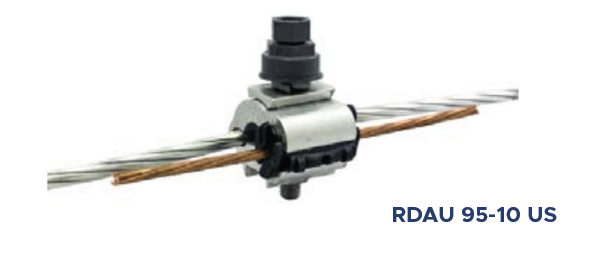RDAU Bimetallic Parallel Groove (PG) Connectors