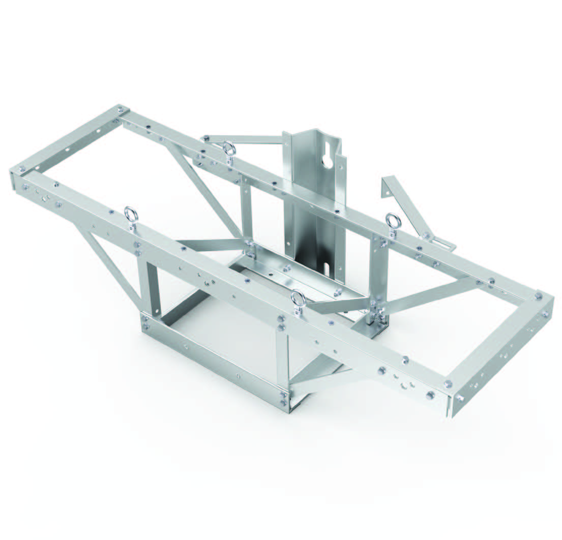 Pole capacitor rack
